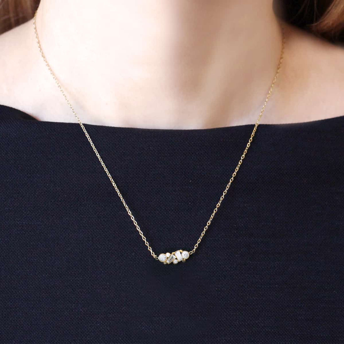 Collar Orión Dorado Anartxy
