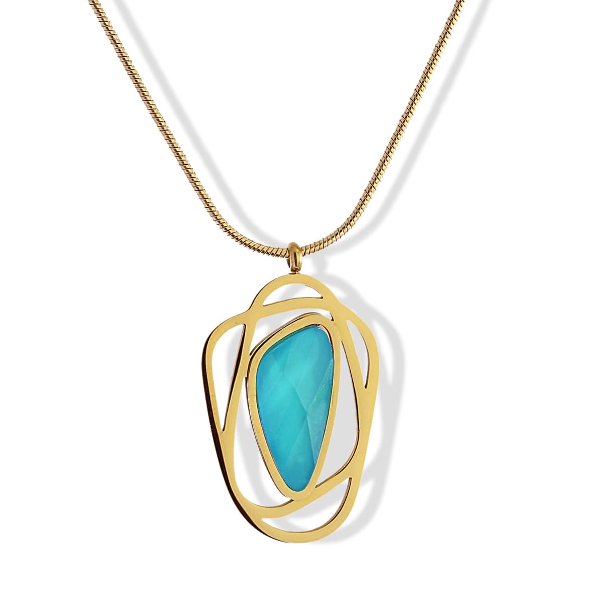Collar Espatifilo Azul Anartxy