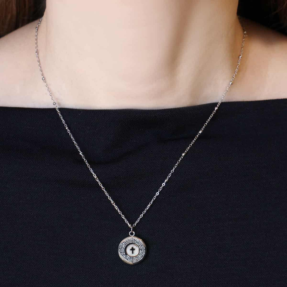 Collar Efeso Plateado Anartxy