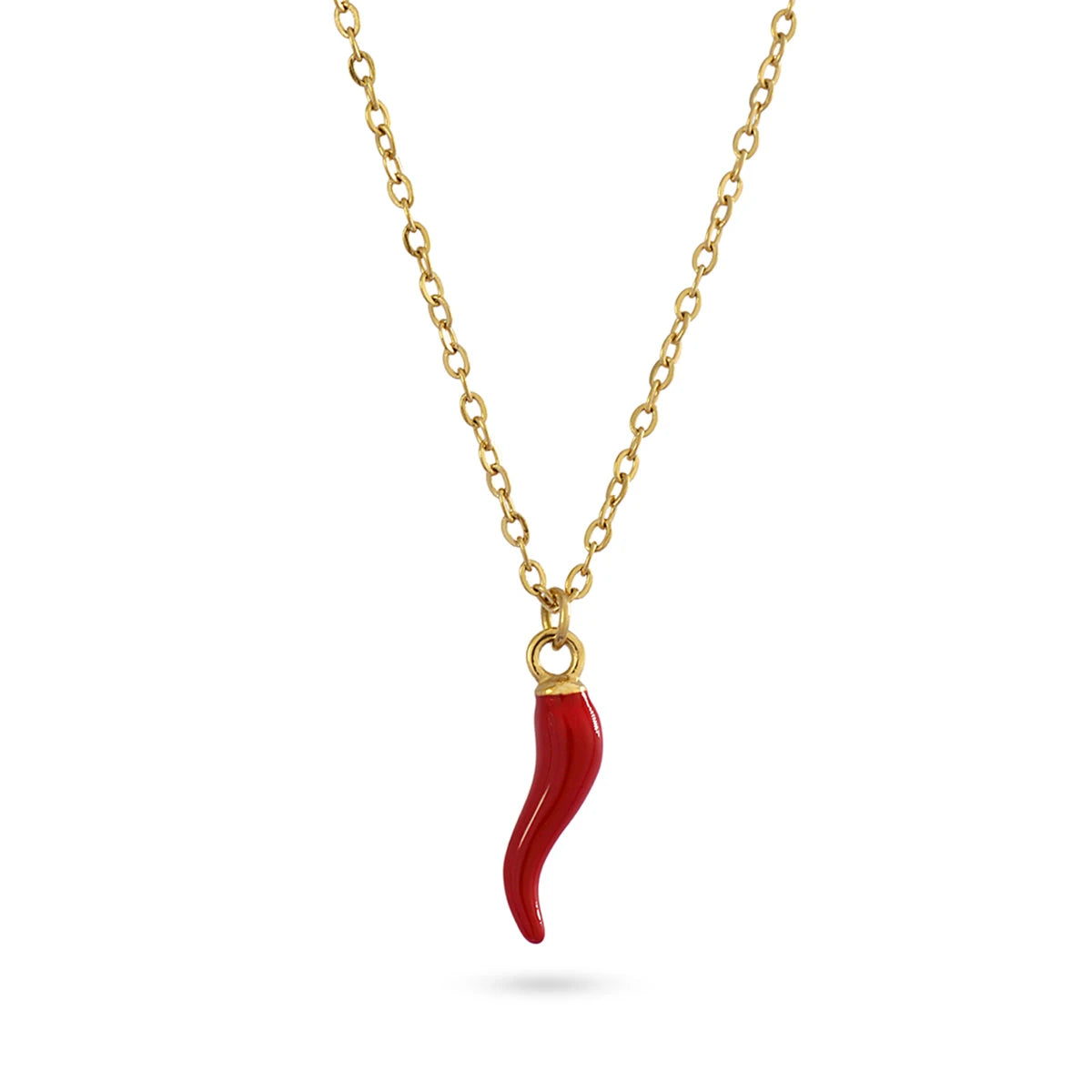 Collar Cornicello Rojo Anartxy