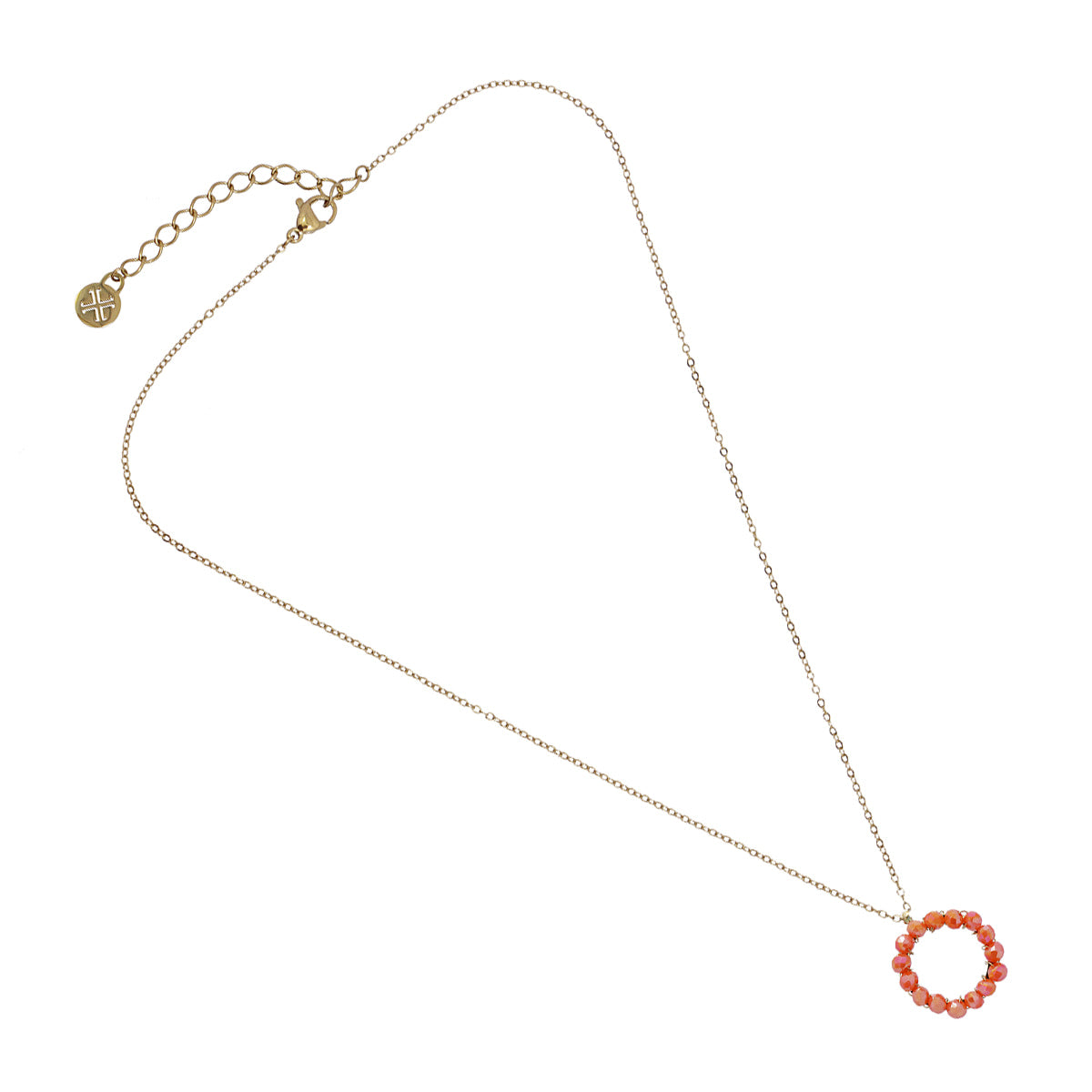 Collar Levity Whisper Naranja Anartxy
