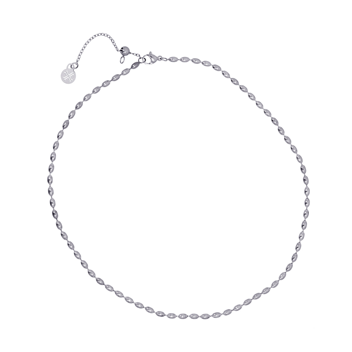 Collar Summer Essentials Seed Chain Plateado Anartxy