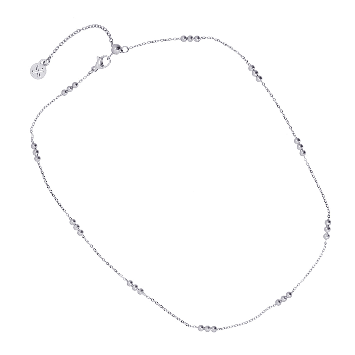 Collar Summer Essentials Three Plateado Anartxy