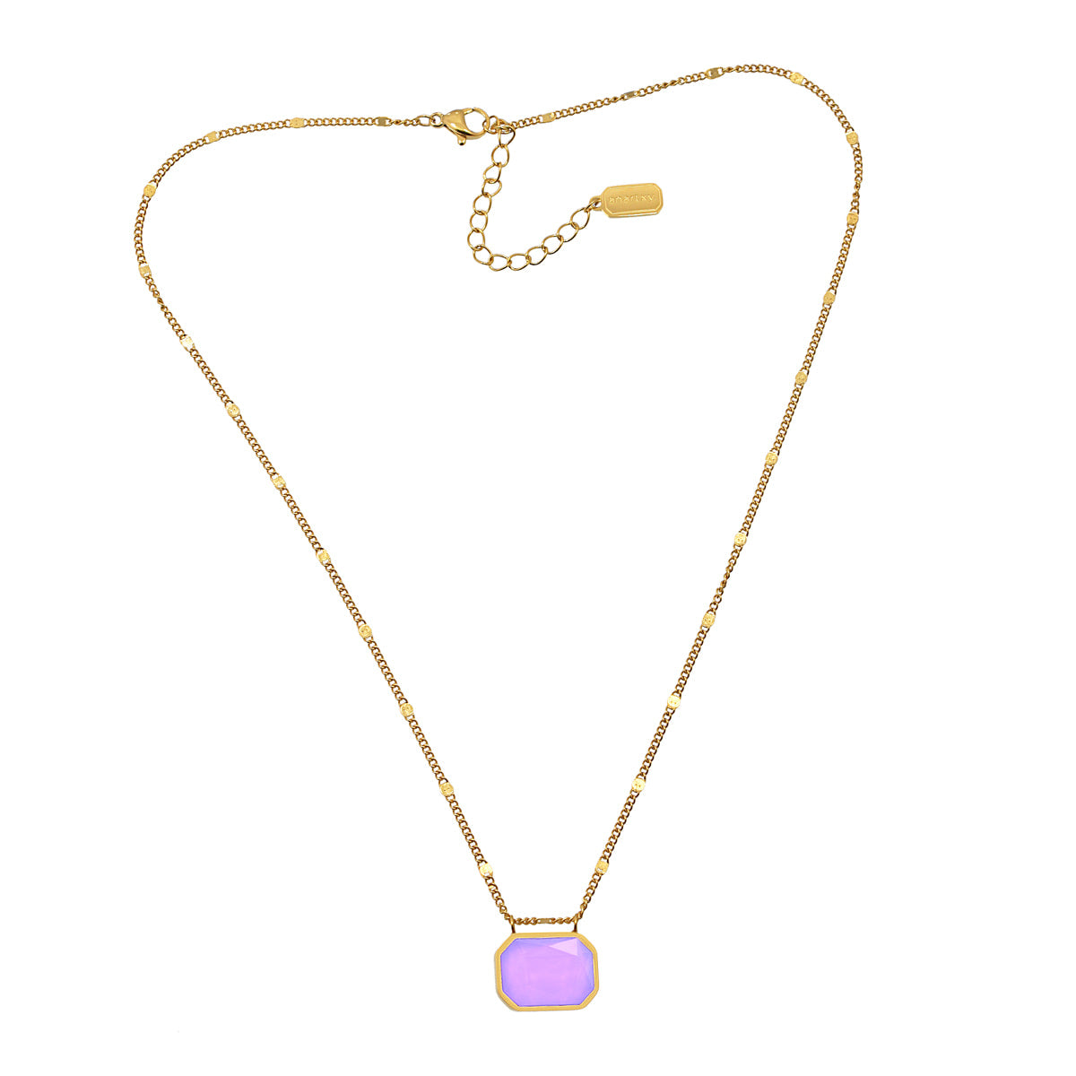 Collar Pixels Spark Morado Anartxy