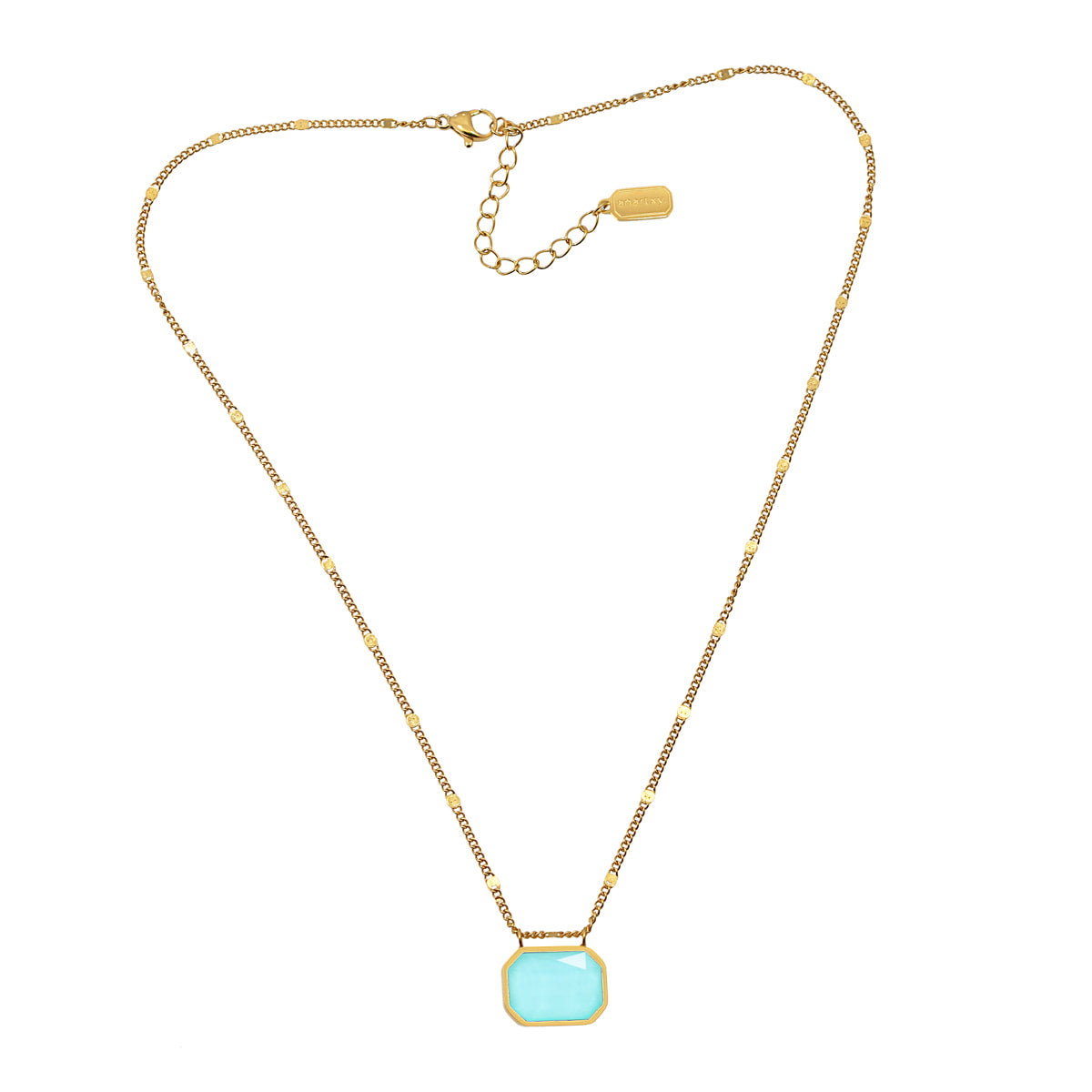 Collar Pixels Spark Turquesa Anartxy