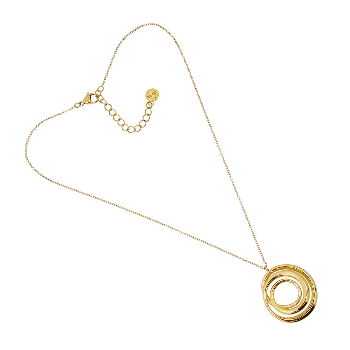 Collar Liquid Whirl Dorado Anartxy
