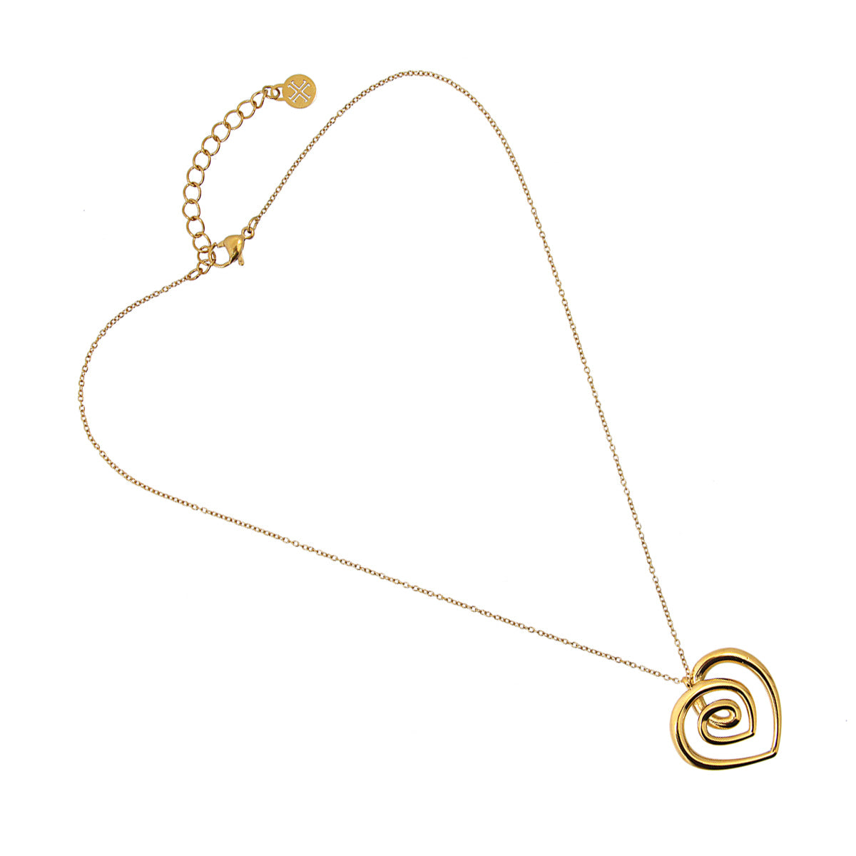 Collar Liquid Passion Dorado Anartxy