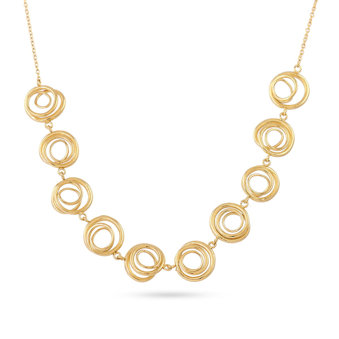 Collar Liquid Whirl Dorado Anartxy