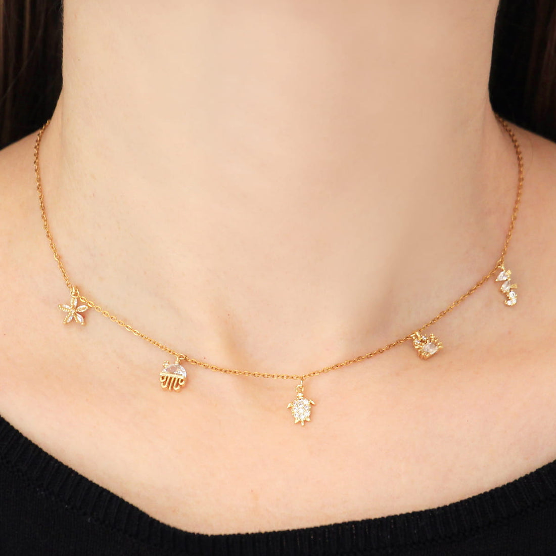 Collar Charming Sea Dorado Anartxy