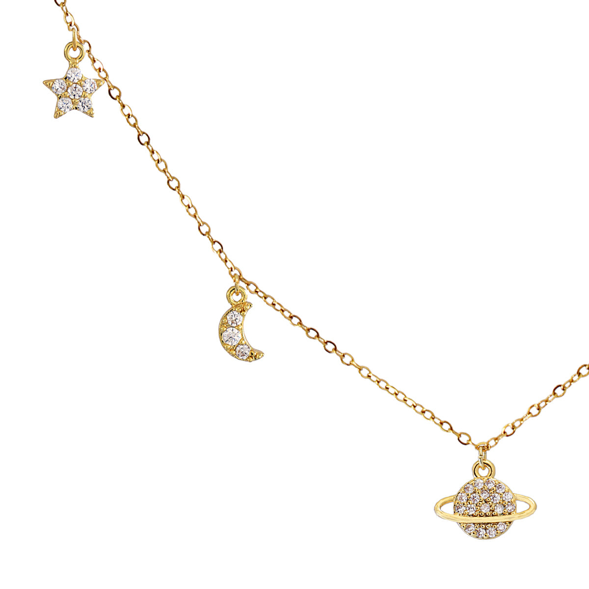 Collar Charming Universe Dorado Anartxy