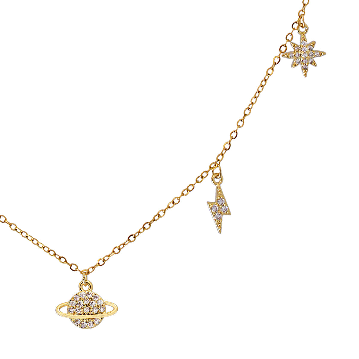 Collar Charming Universe Dorado Anartxy