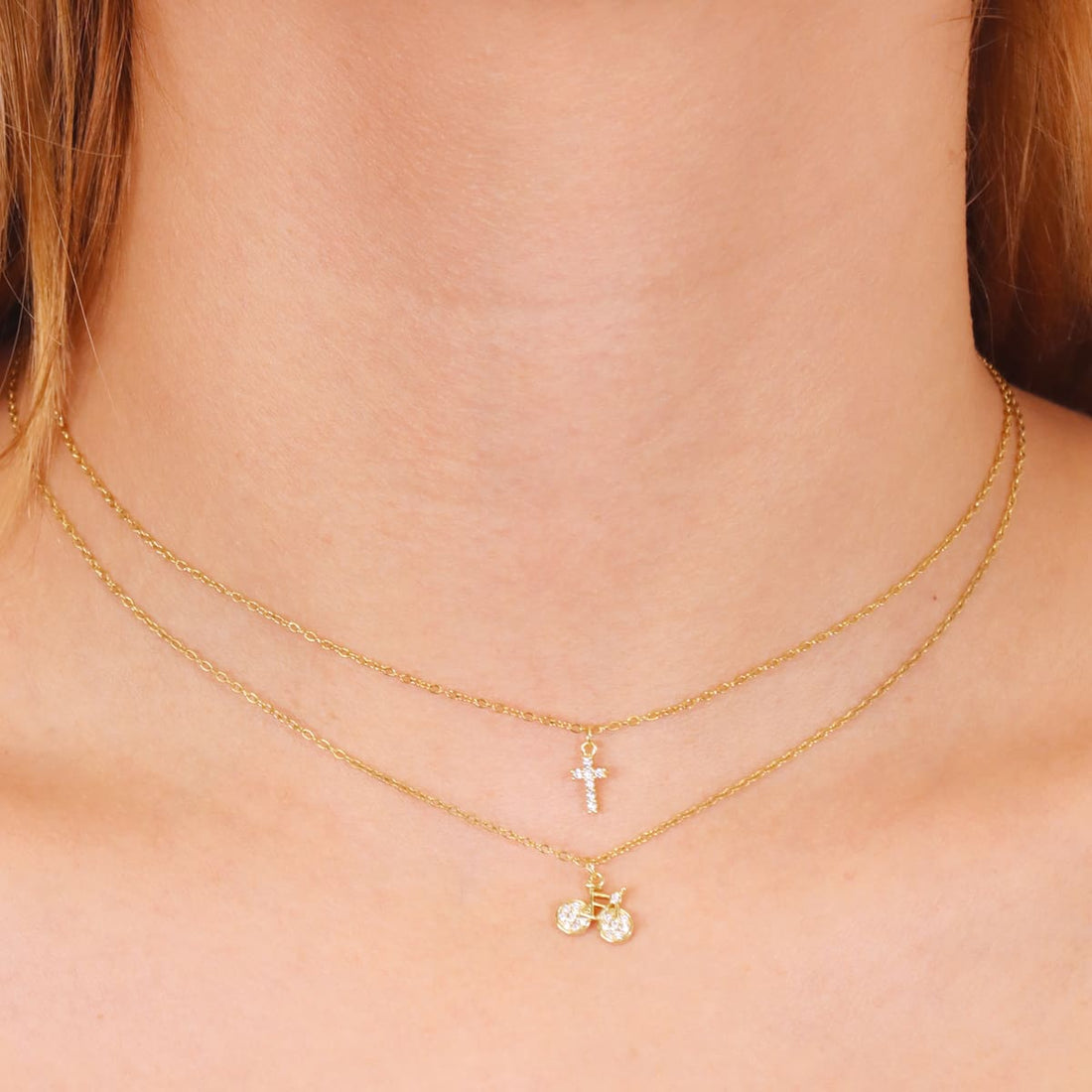 Collar Charming Biking Dorado Anartxy