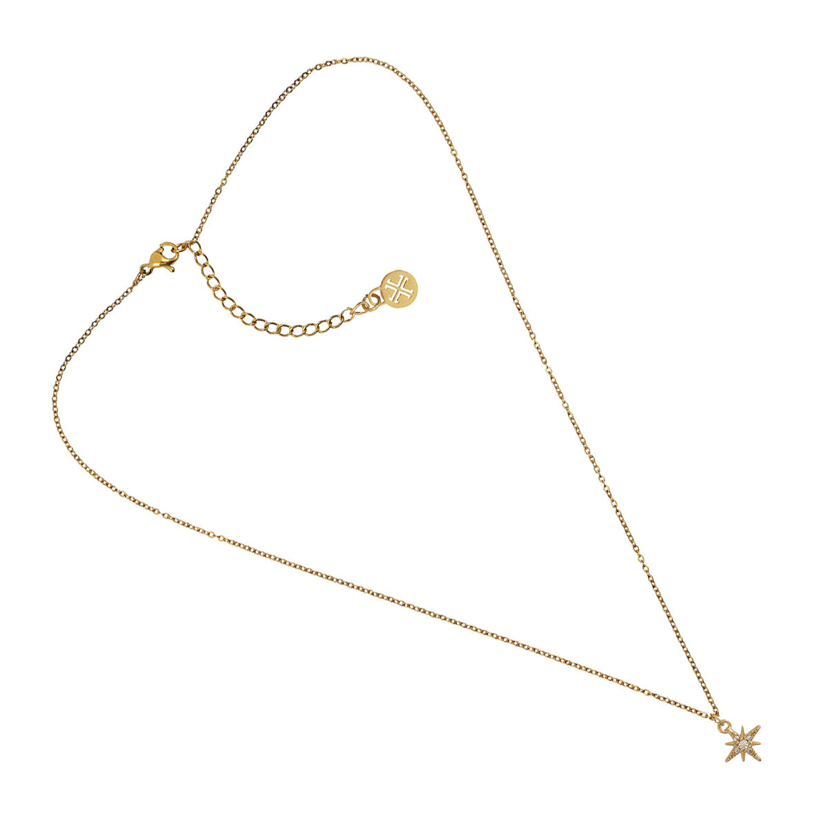 Collar Charming Sparkle Dorado Anartxy