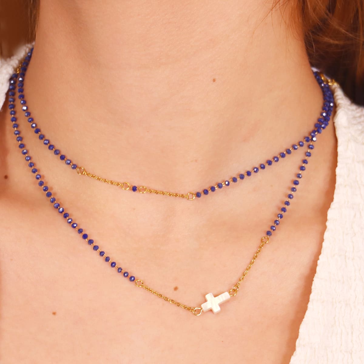 Collar Milagros Azul Anartxy