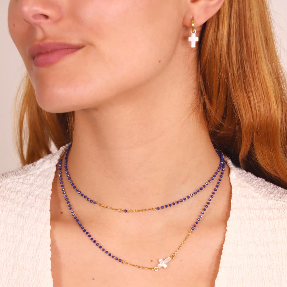 Collar Milagros Azul Anartxy