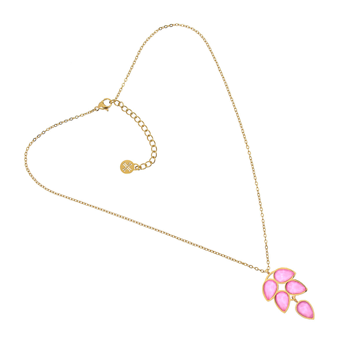 Collar Drops Star Rosa Anartxy