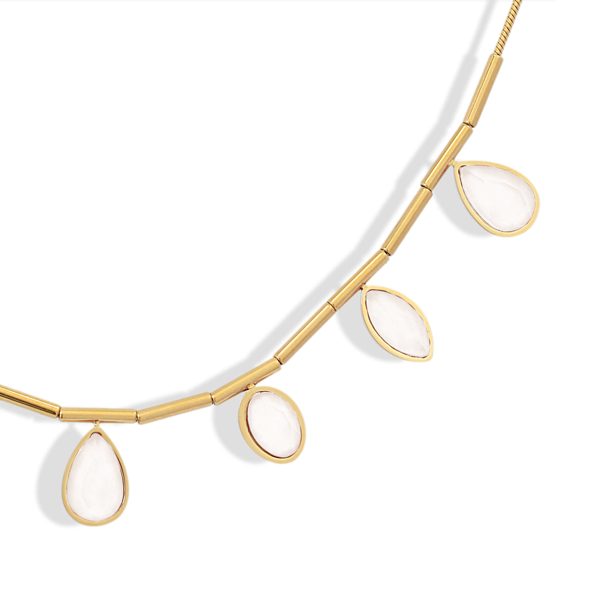 Collar Drops Rain Blanco Anartxy