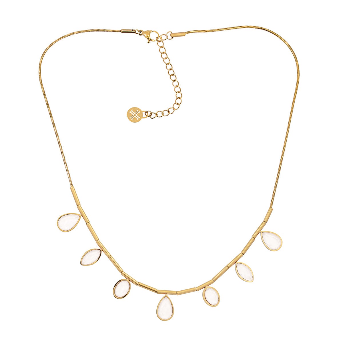 Collar Drops Rain Blanco Anartxy