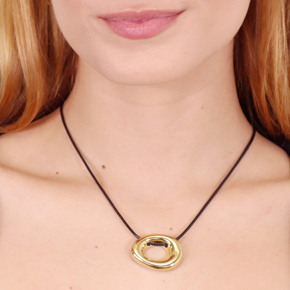 Collar Waves Hollow Pebble Dorado Anartxy