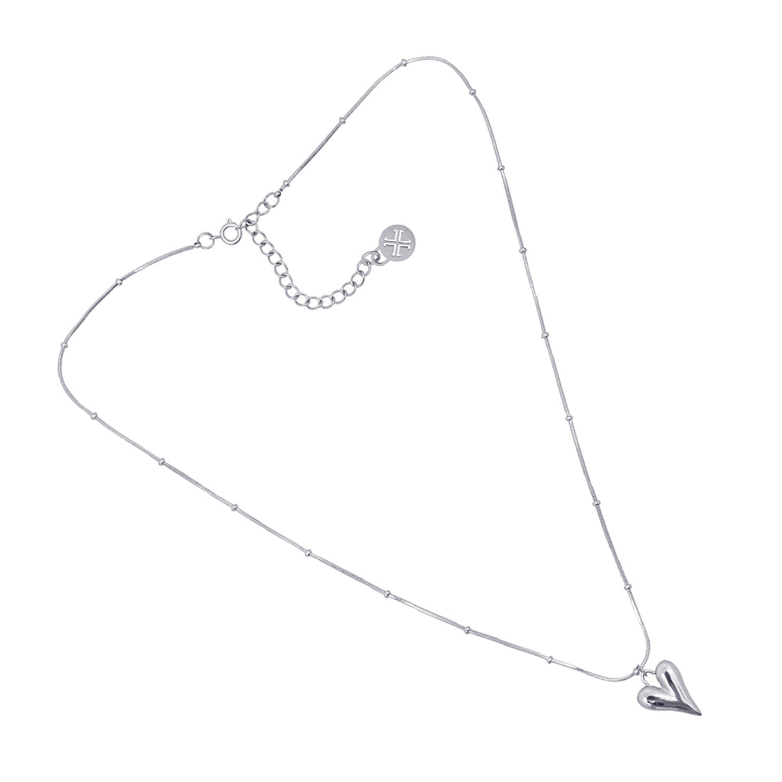 Collar Summer Essentials Valentines Crush Plateado Anartxy