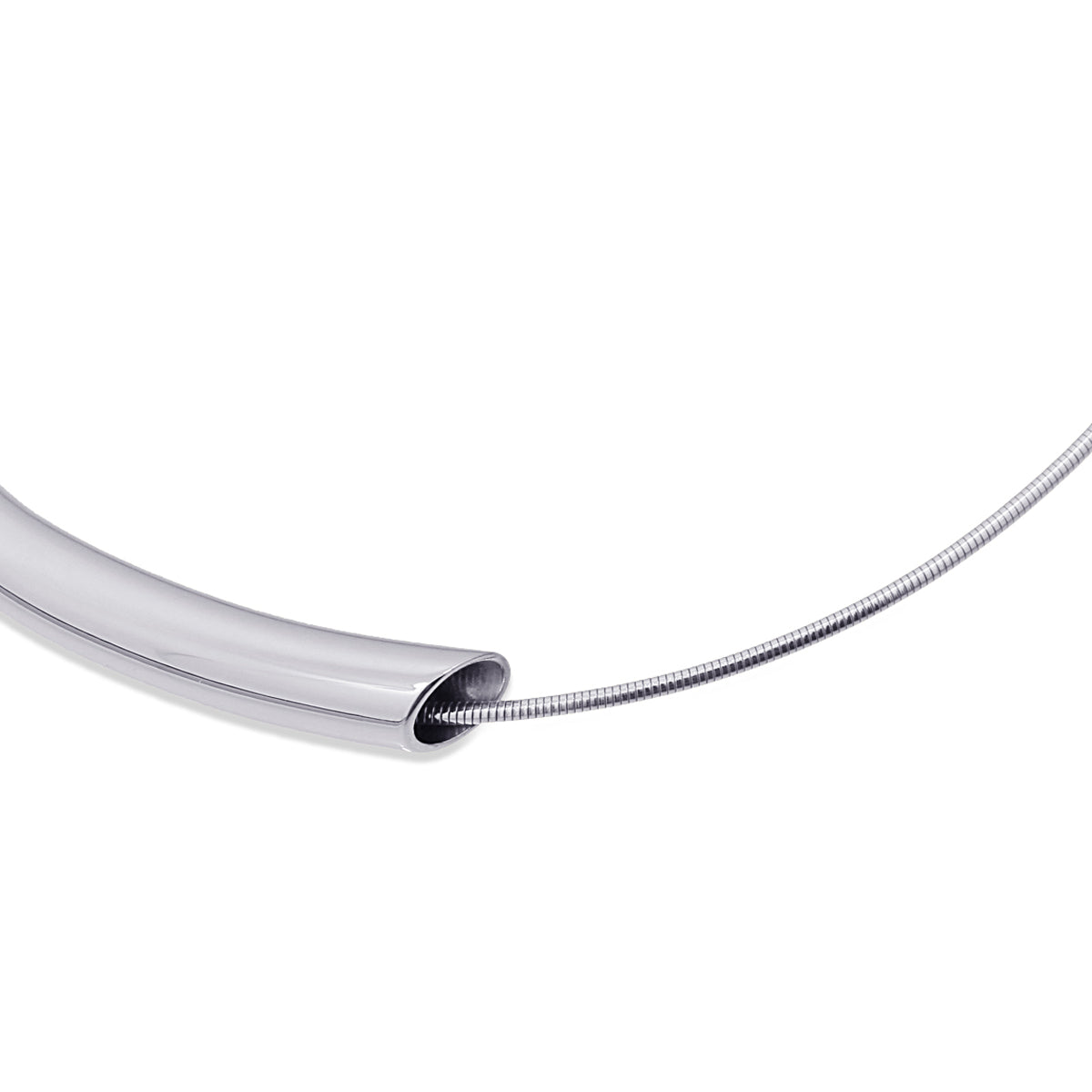 Collar Summer Essentials Tunnel Plateado Anartxy