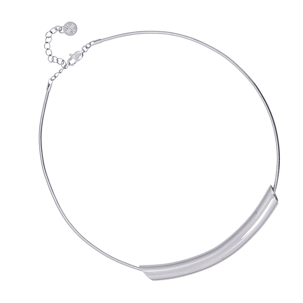 Collar Summer Essentials Tunnel Plateado Anartxy