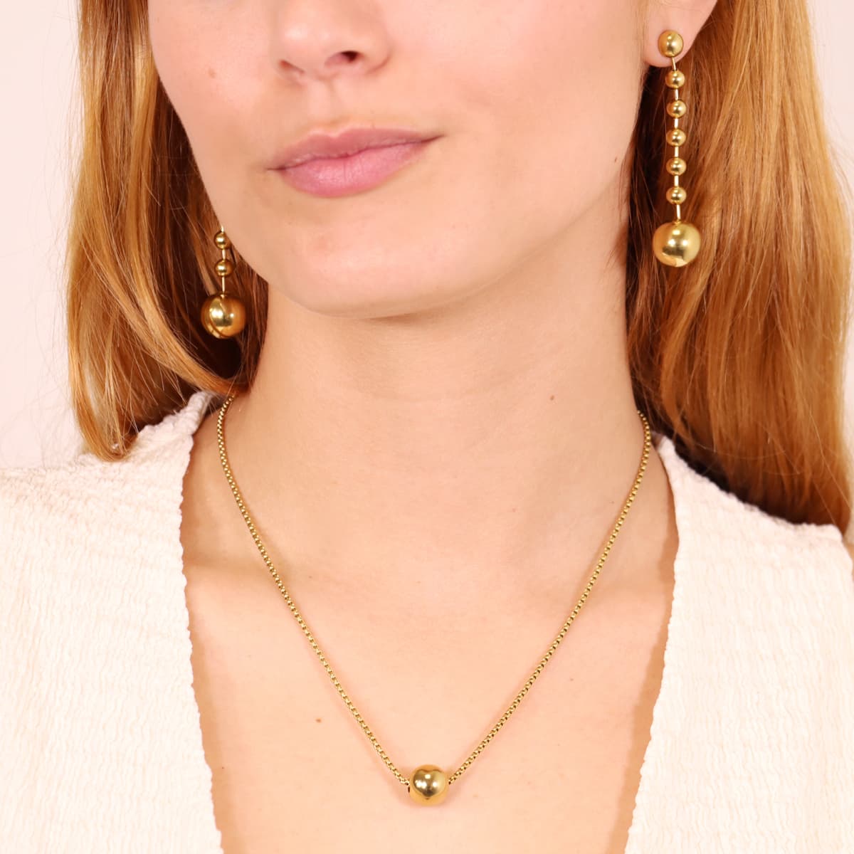 Orbit Sphere Necklace