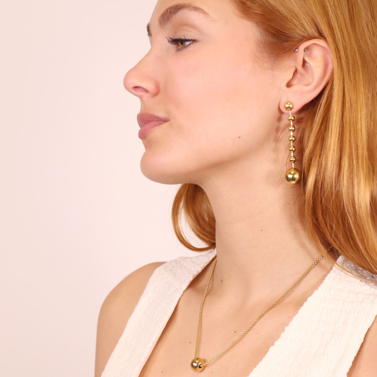 Orbit Sphere Necklace