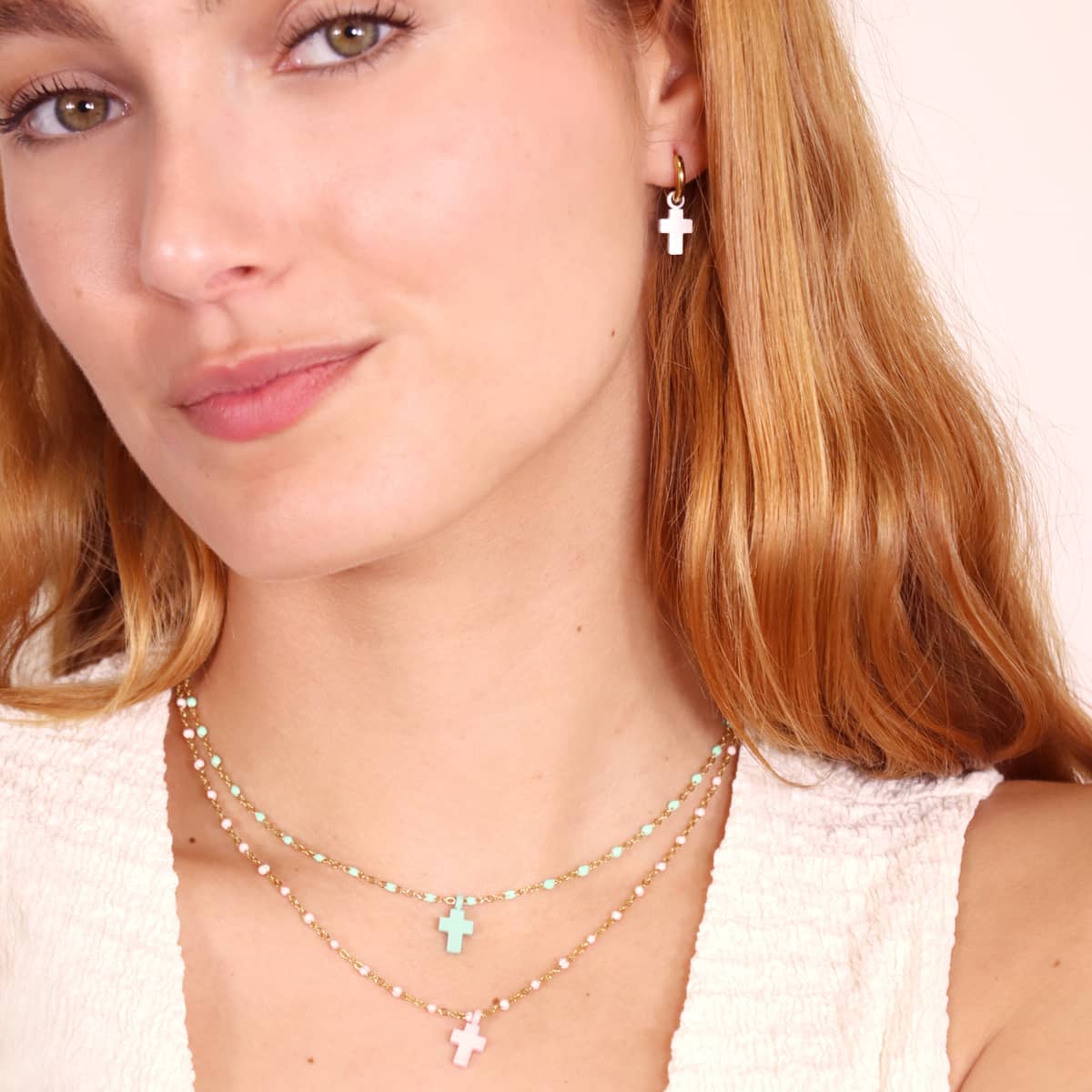 Latin Cross Necklace