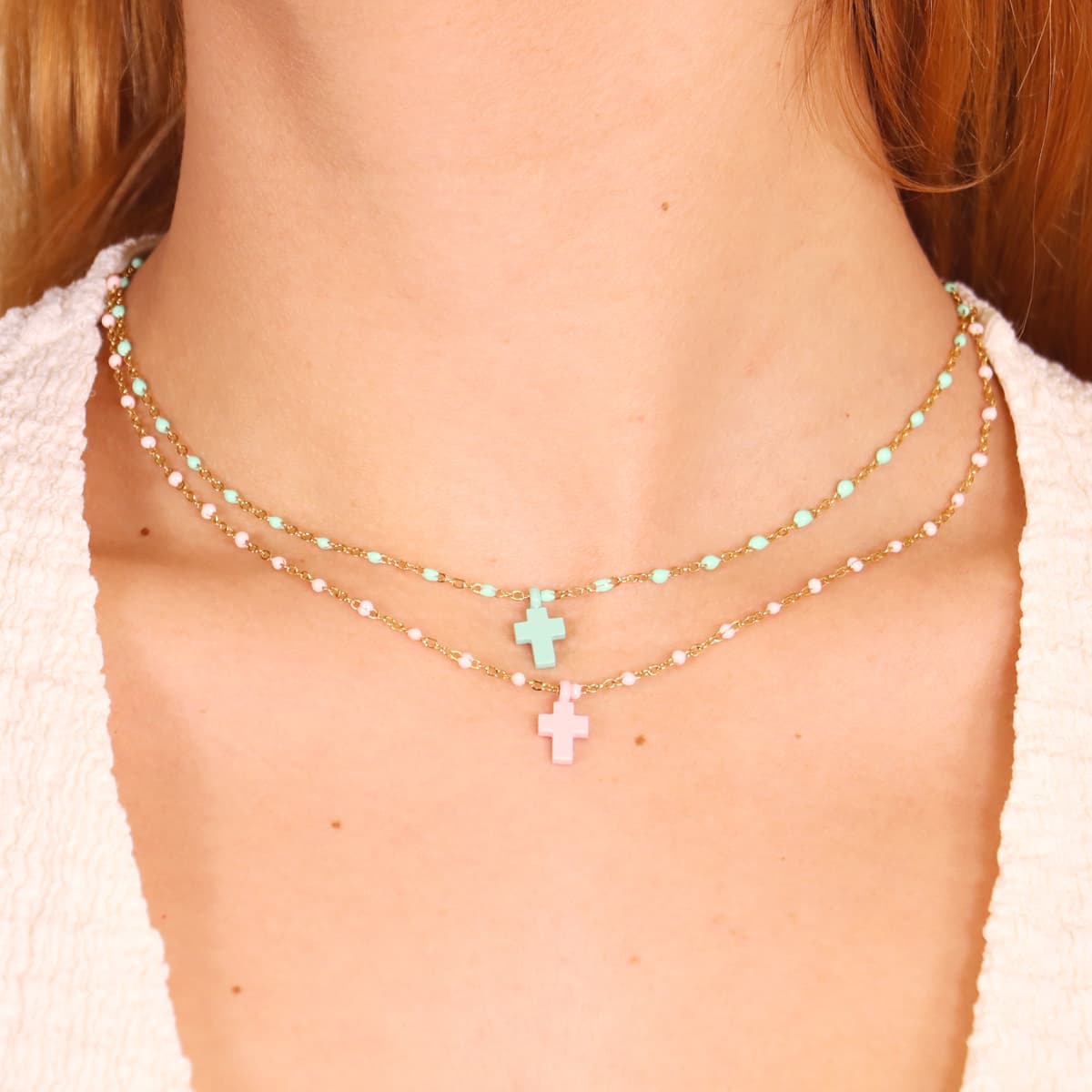 Latin Cross Necklace