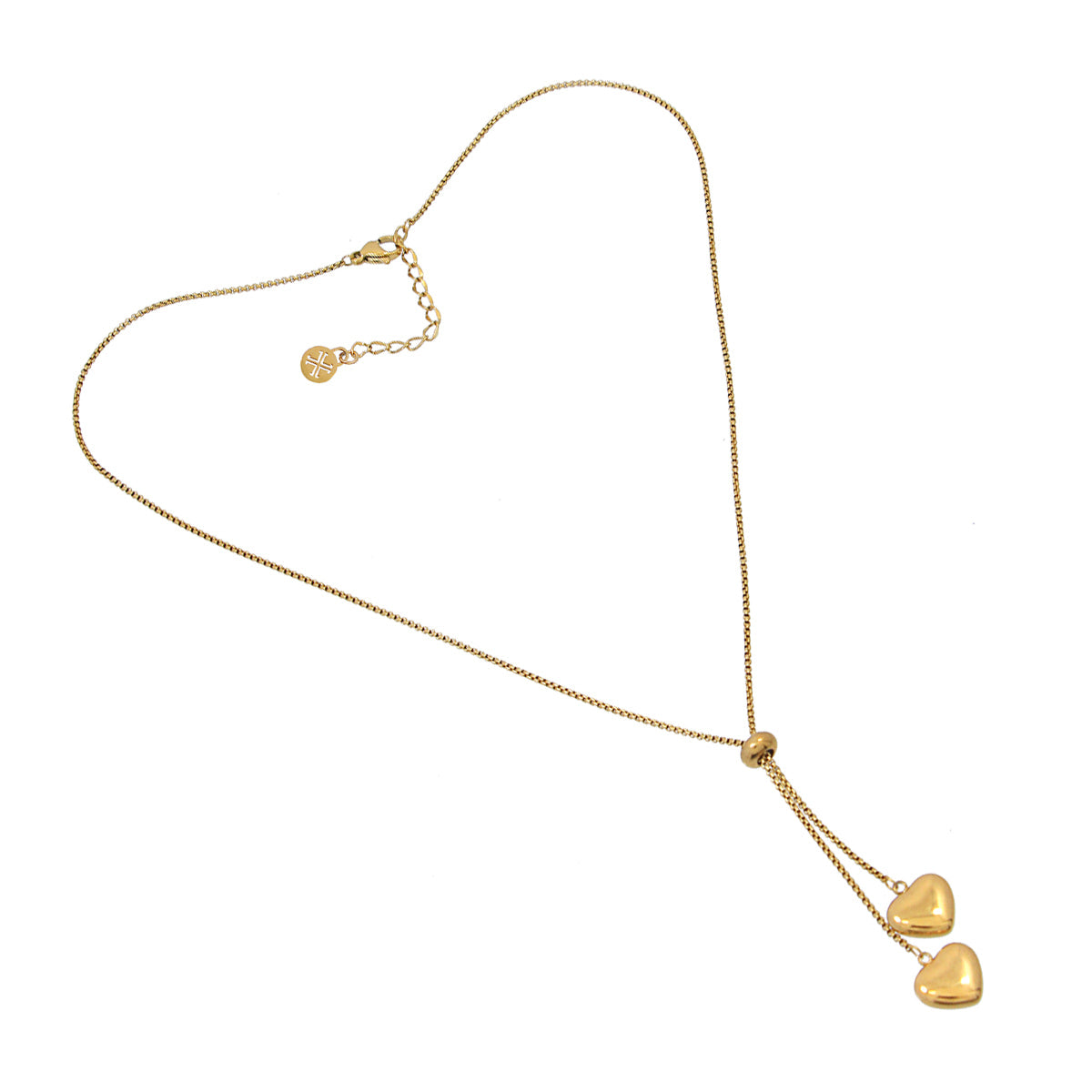 Collar Summer Essentials Heart Tie Dorado Anartxy