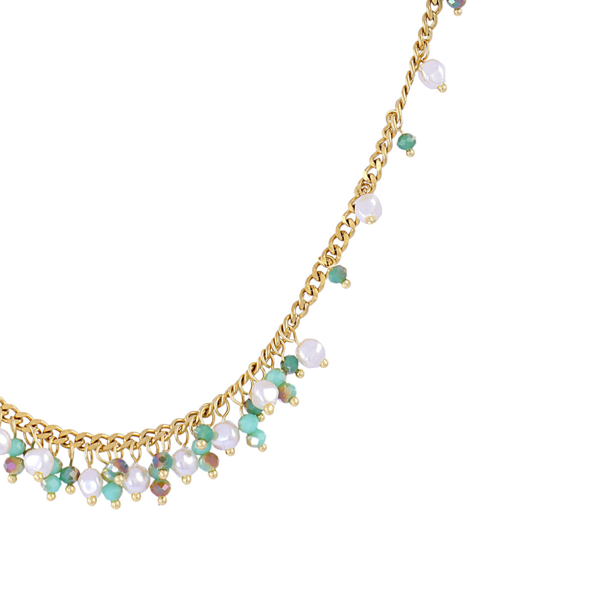 Collar Casual Celestra Turquesa Anartxy
