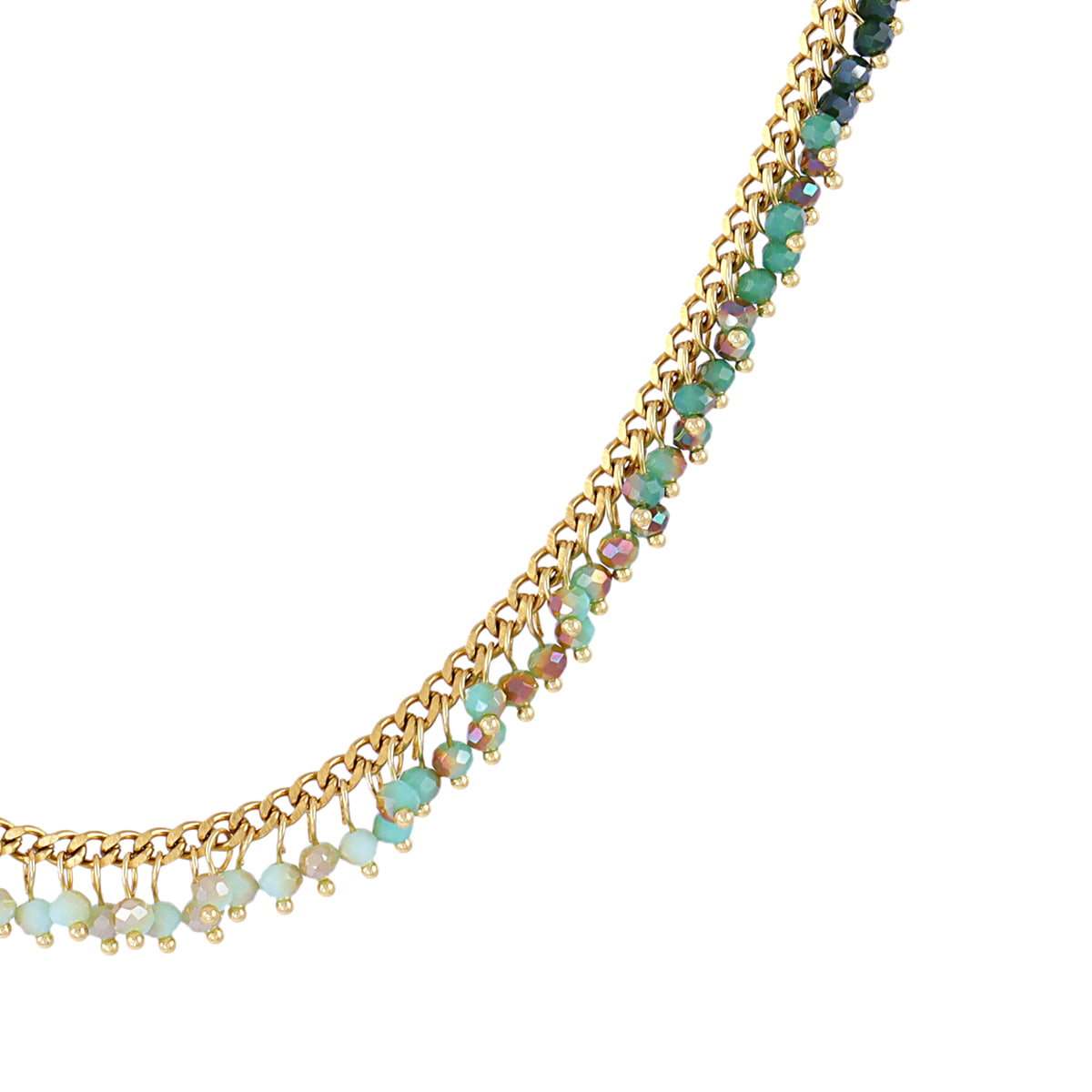 Collar Casual Vevira Turquesa Anartxy