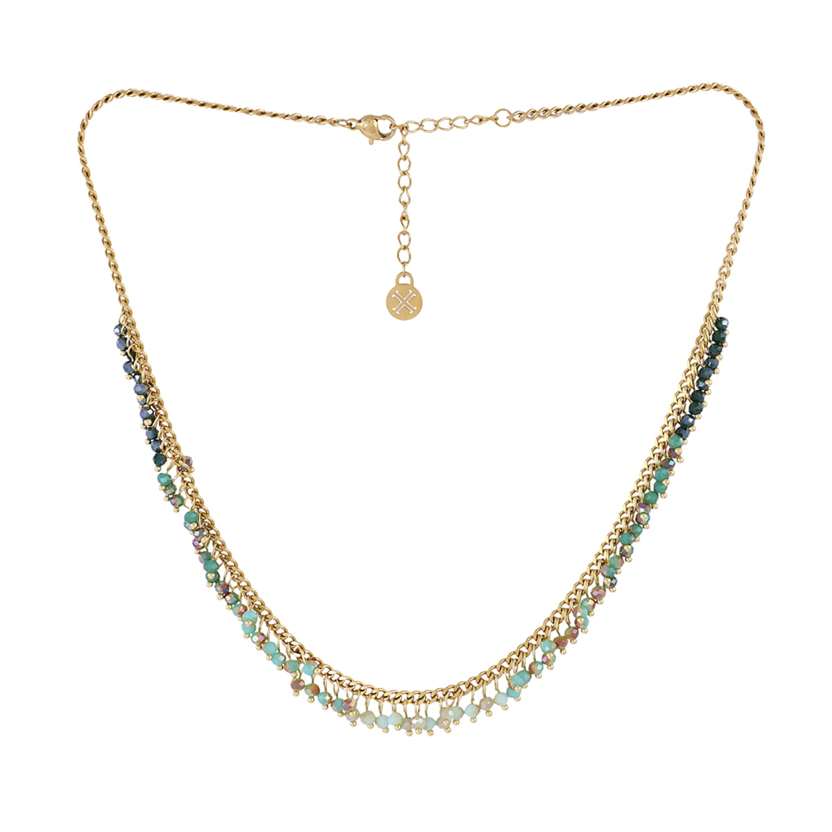 Collar Casual Vevira Turquesa Anartxy