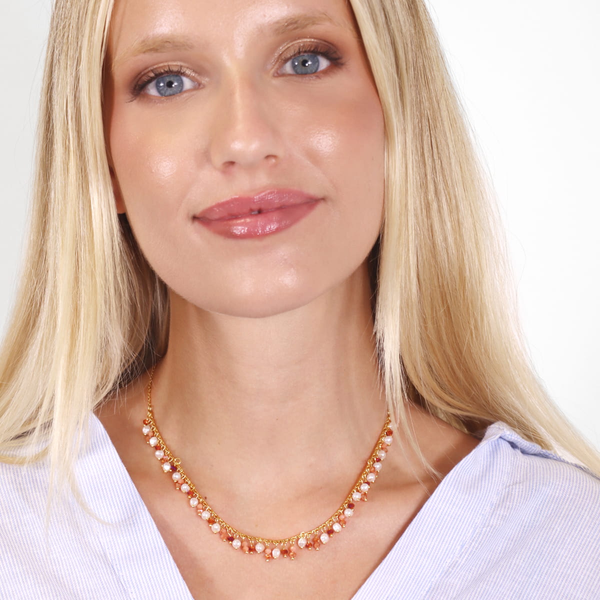 Collar Casual Dewelle Naranja Anartxy