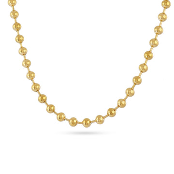 Collar Orbit Globe Dorado Anartxy