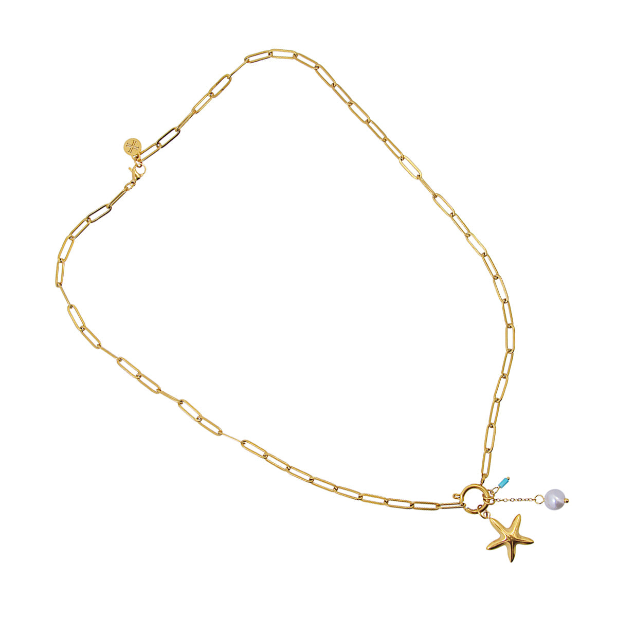 Collar Tide Spiral Dorado Anartxy