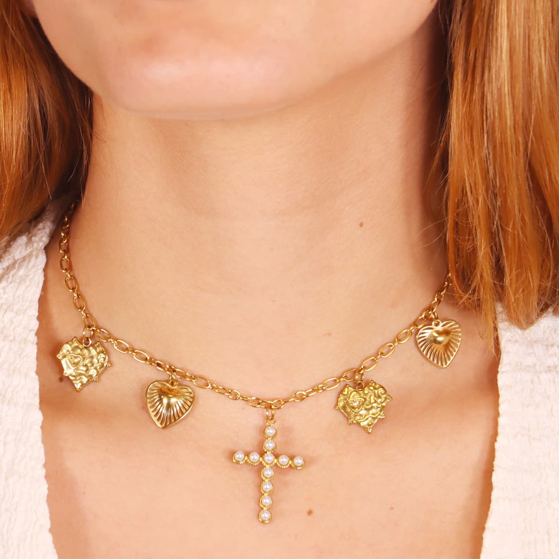 Collar Gracia Dorado Anartxy