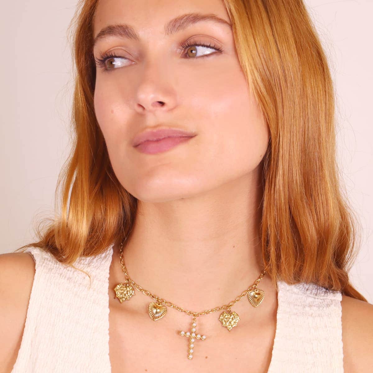 Collar Gracia Dorado Anartxy