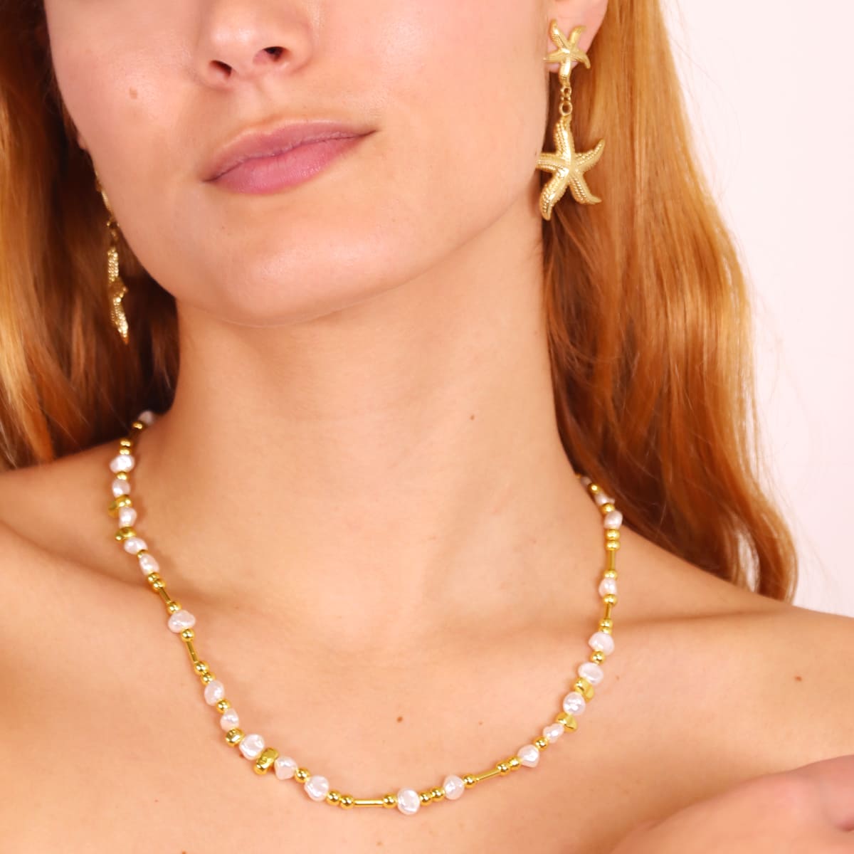 Collar Tide Hera Dorado Anartxy