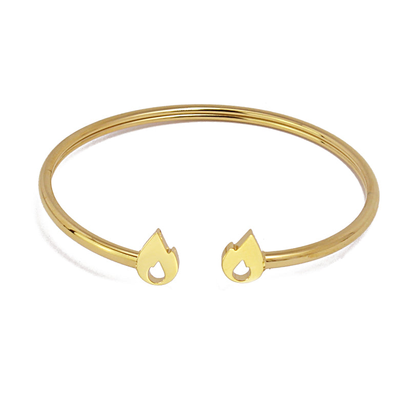 Pulsera Fallas Llum Dorado Anartxy