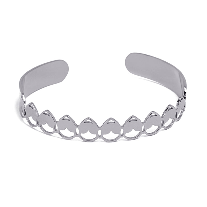 Pulsera Fallas Ofrenda Plateado Anartxy