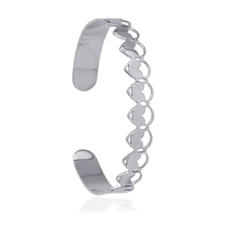 Pulsera Fallas Ofrenda Plateado Anartxy