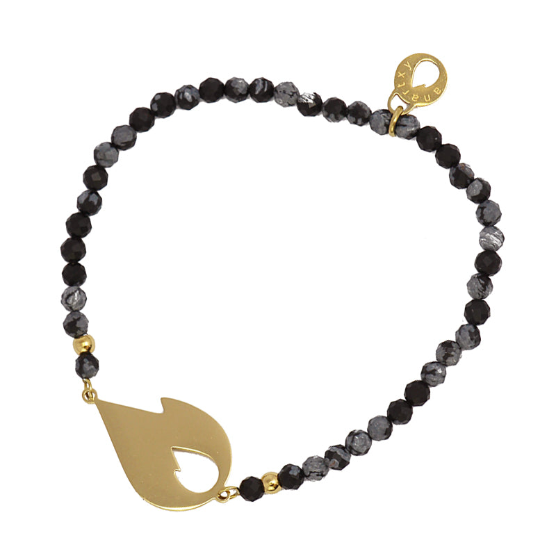 Pulsera Fallas Foc Negro Anartxy