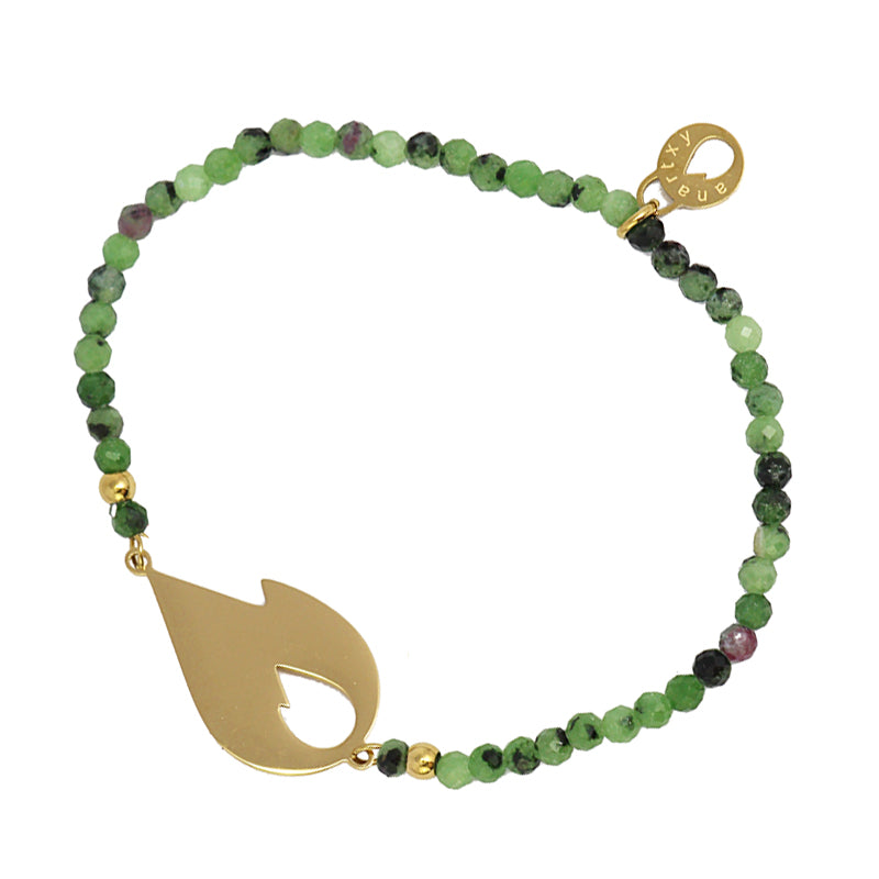Pulsera Fallas Foc Verde Anartxy