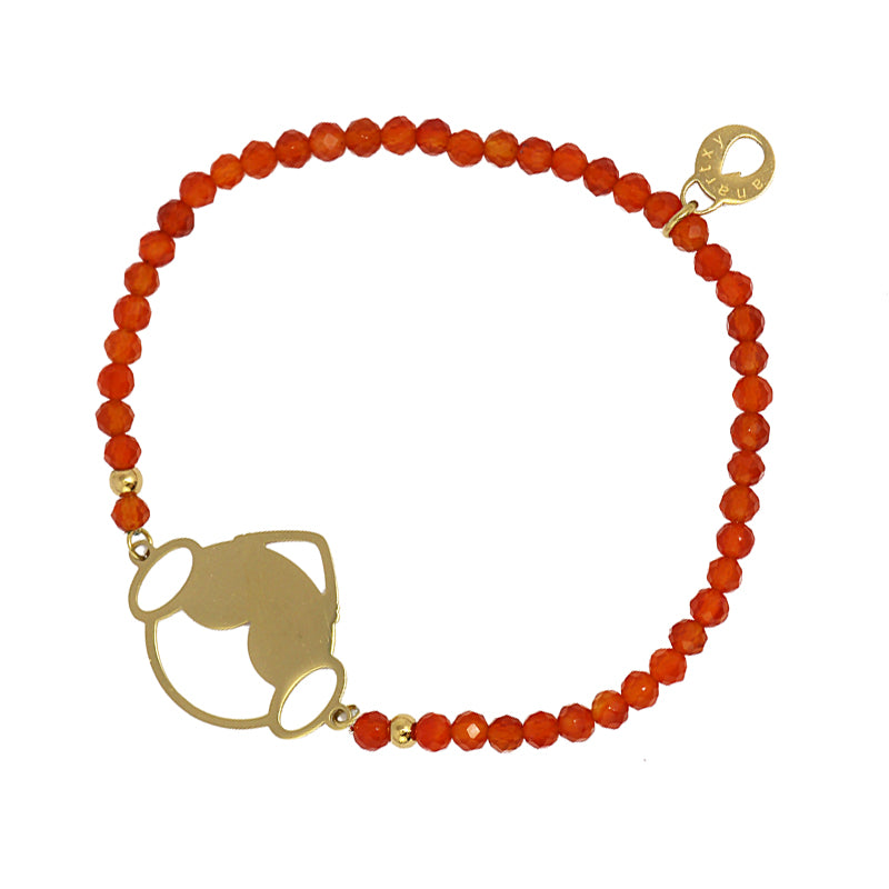 Pulsera Fallas Peineta Rojo Anartxy