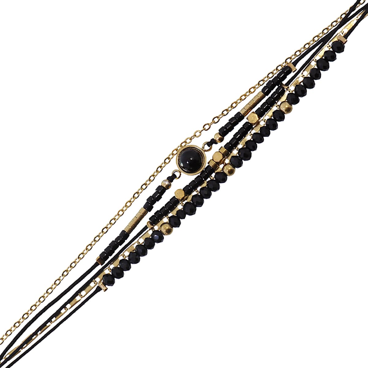 Pulsera Rotja Negro Anartxy