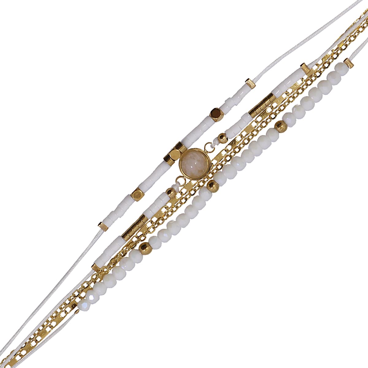 Pulsera Rotja Blanco Anartxy