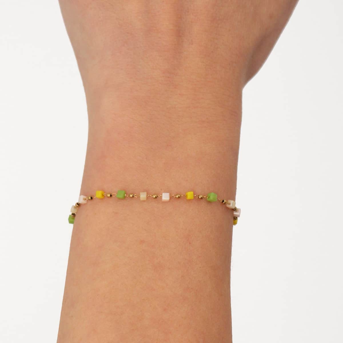 Pulsera Bossa Amarillo Anartxy