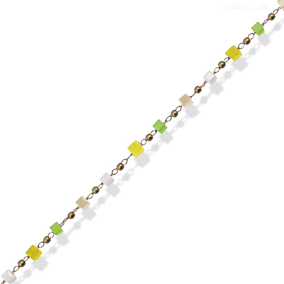 Pulsera Bossa Amarillo Anartxy